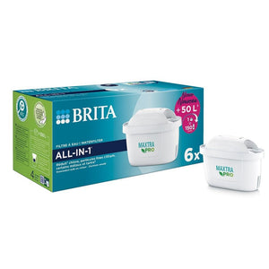 Filtre Brita pour carafe filtrante MAXTRA + (6 pcs) - Novela